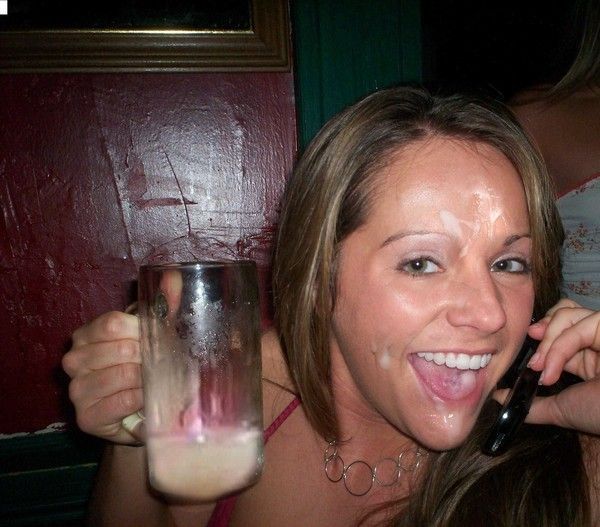 Woman Drinks Cum 2